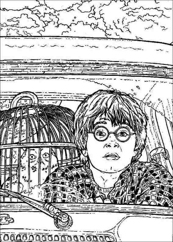 Harry Potter 070 coloring page