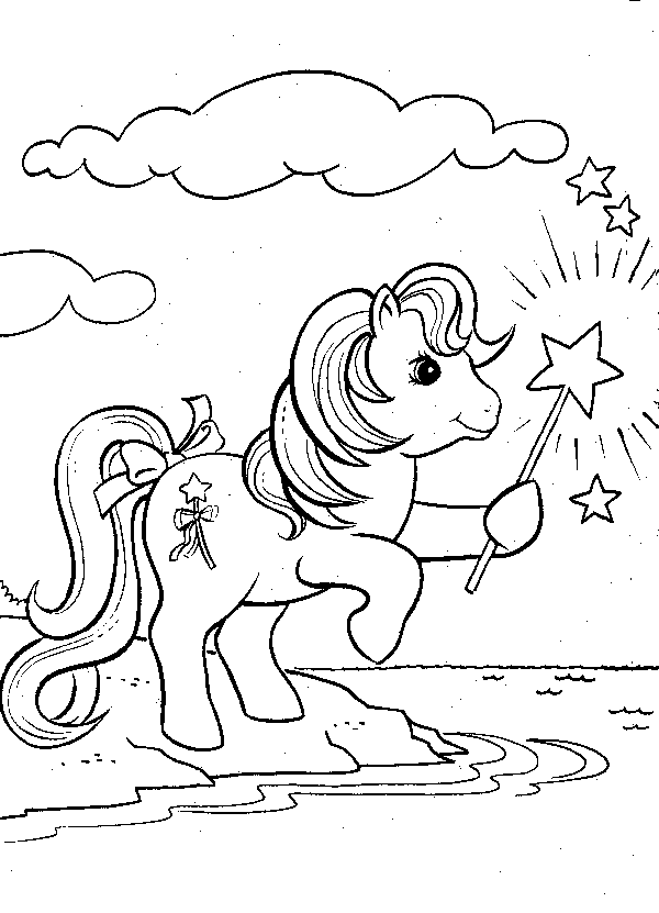 My Little Pony 2 coloring page