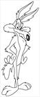 Road Runner wolf coloring page