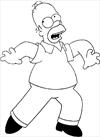 Simpsons coloring pages