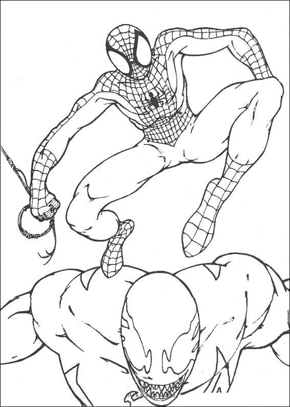 Spiderman 067 coloring page