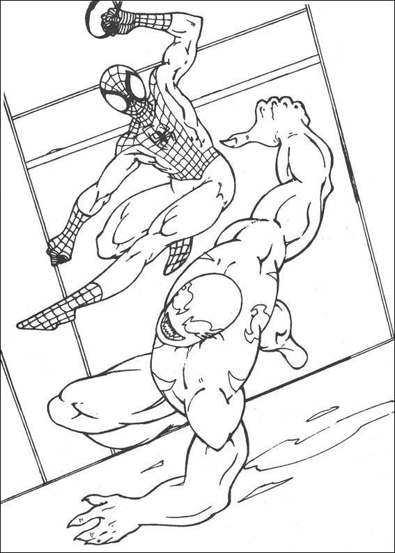 Spiderman 069 coloring page