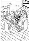 Spiderman 081 coloring page