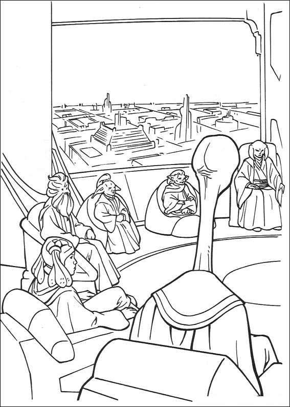 Star Wars 101 coloring page