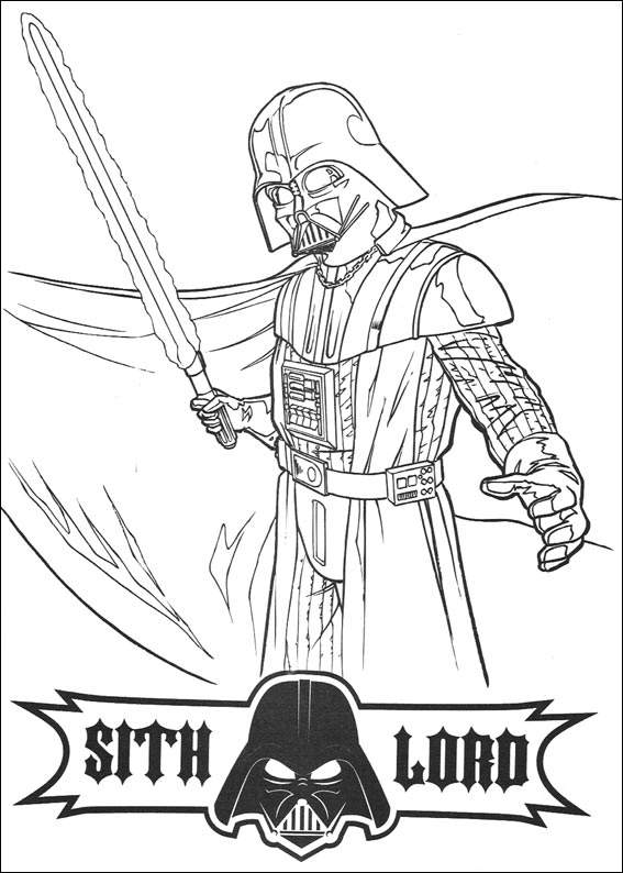 Star Wars 124 coloring page