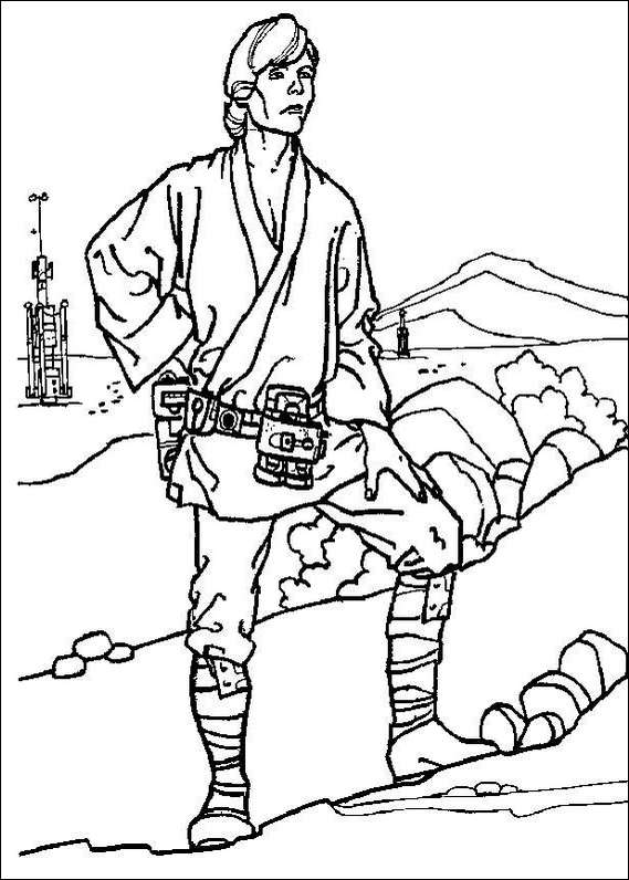 Star Wars 125 coloring page