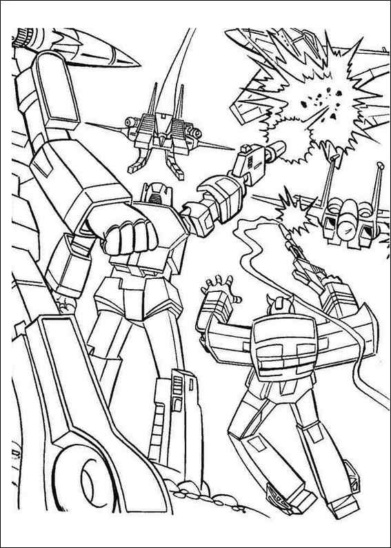 Transformers 003 coloring page
