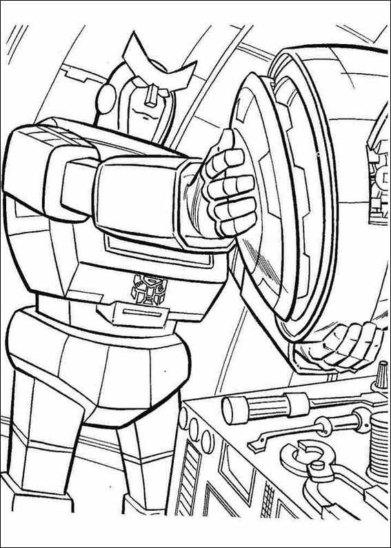 Transformers 007 coloring page
