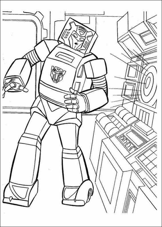 Transformers 014 coloring page