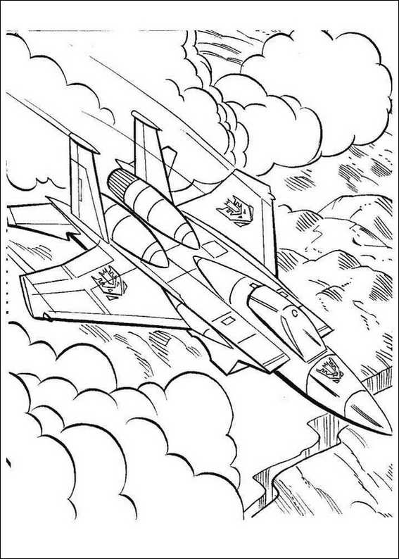 Transformers 017 coloring page
