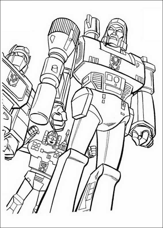 Transformers 019 coloring page