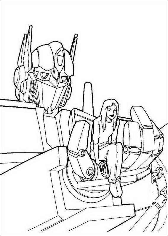 Transformers 051 coloring page