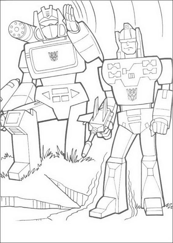 Transformers 079 coloring page