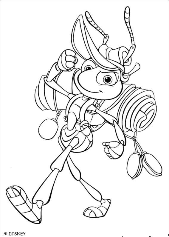 A Bugs Life 01 coloring page