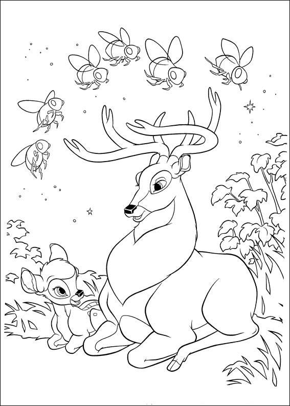 Bambi 2 coloring page