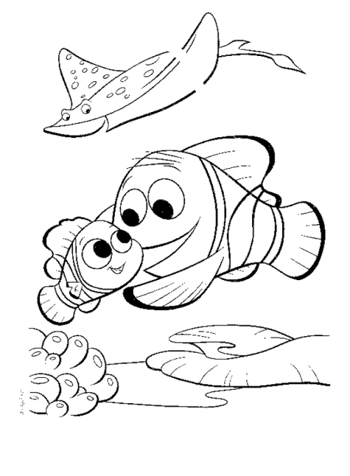 Disney Nemo coloring page