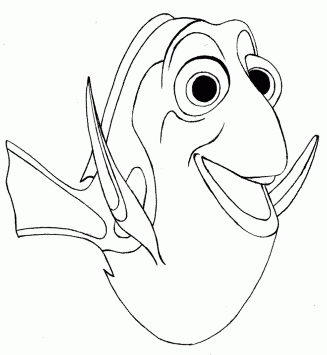 Finding Nemo 2 coloring page