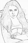 Hannah Montana Miley Cyrus 15 coloring page