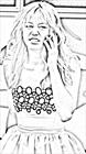 Hannah Montana Miley Cyrus 16 coloring page