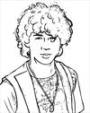 Jonas Brothers 3 coloring page