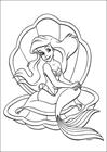 Little Mermaid 1 coloring page