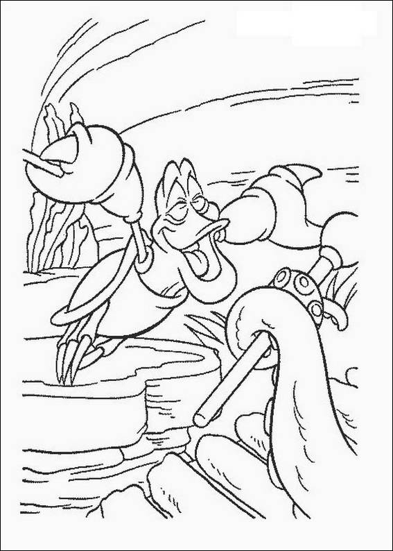 Little Mermaid 3 coloring page