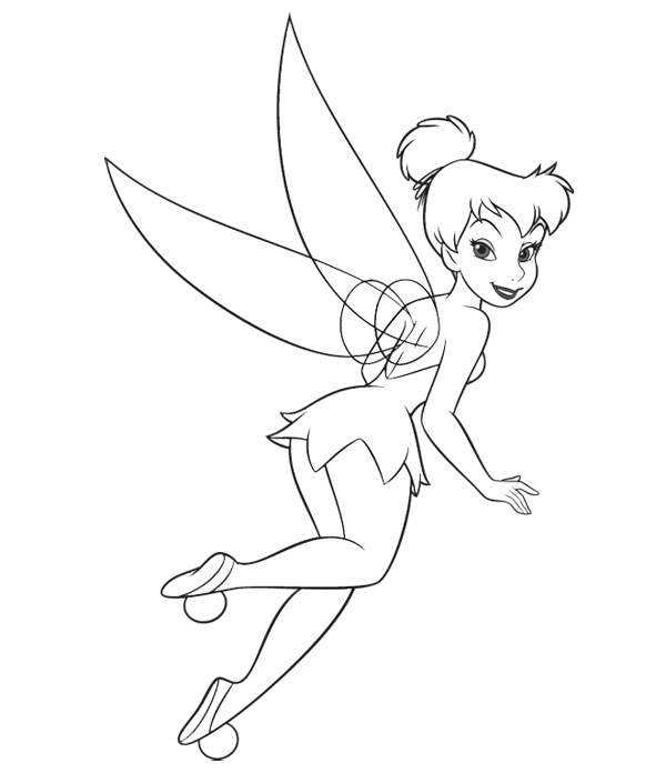 Peter Pan Tinker Bell 3 coloring page