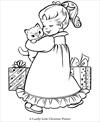 Christmas present 2 coloring page