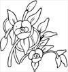 Flower 08 coloring page