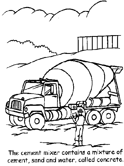 Truck 2 coloring page