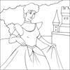 Princess 4 coloring page