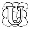 Letter U Ugly Fruit coloring page