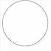 Shape circle coloring page