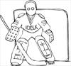 Hockey 4 coloring page